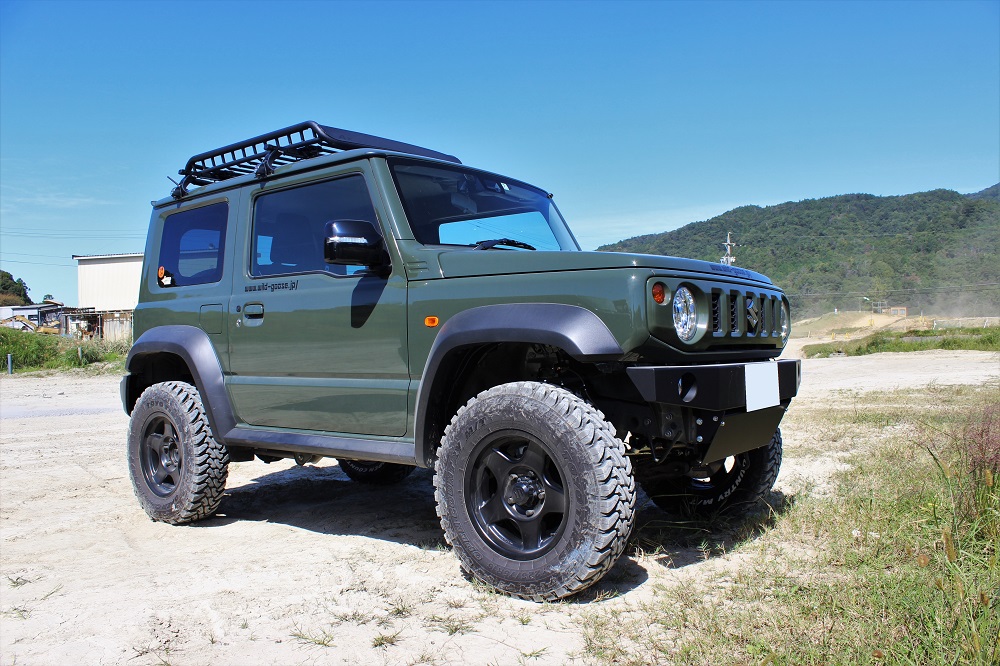 Wheel customization for Jimny (JB64) Jimny Sierra (JB74) is BRADLEY! - 4x4  Engineering Service