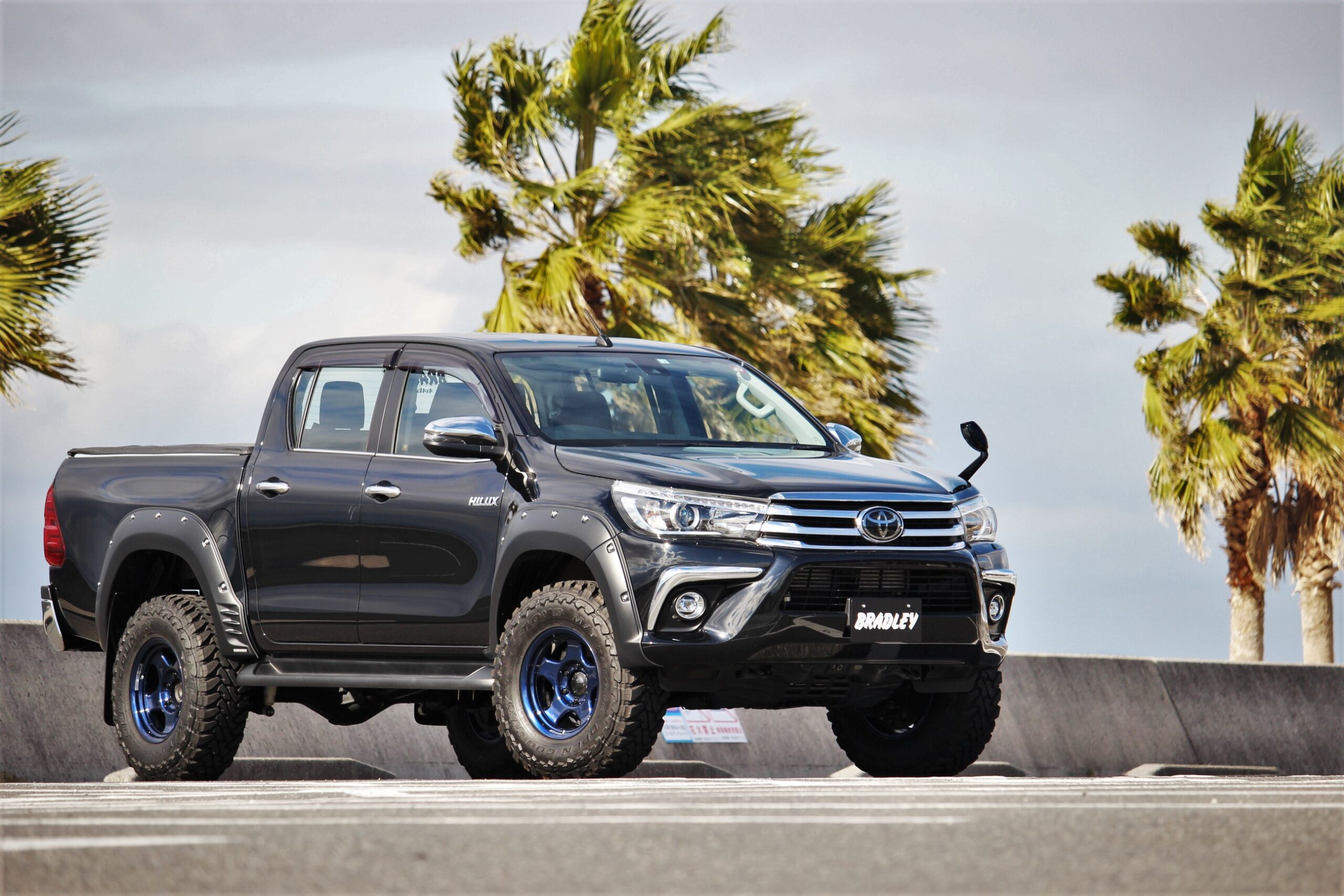 BRADLEY V 2021 LIMITED COLORを125ハイラックスに装着