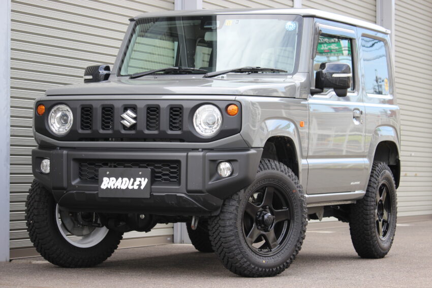 Wheel customization for Jimny (JB64) Jimny Sierra (JB74) is BRADLEY! - 4x4  Engineering Service