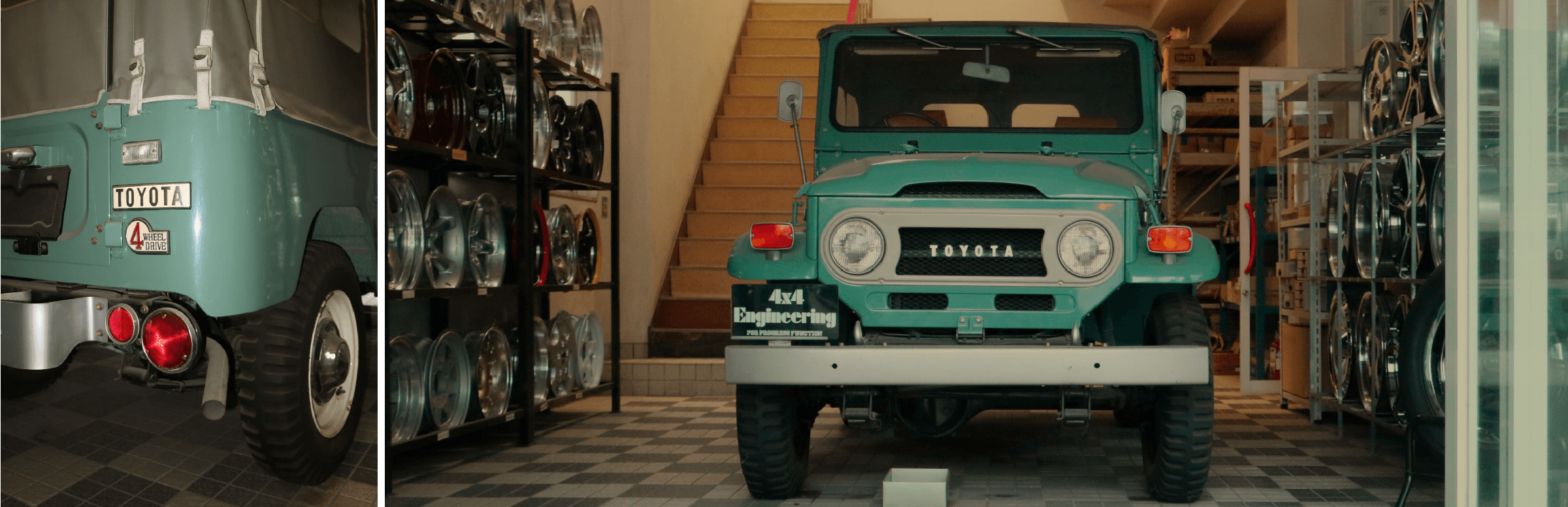 Land Cruiser rear view