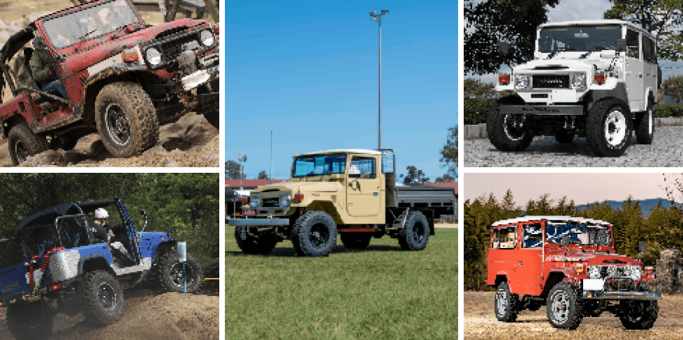 Land Cruiser rear view