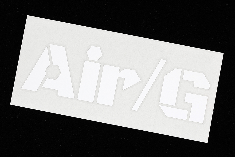 Air/G（エアージー）ロゴステッカー