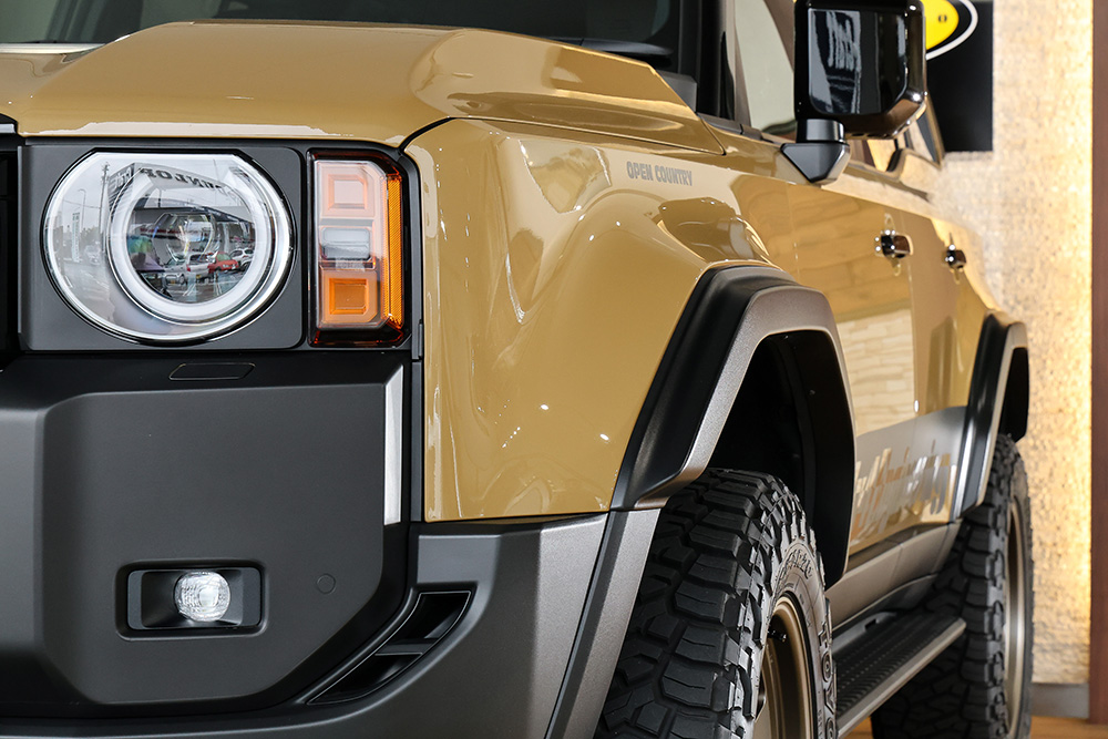 over fender