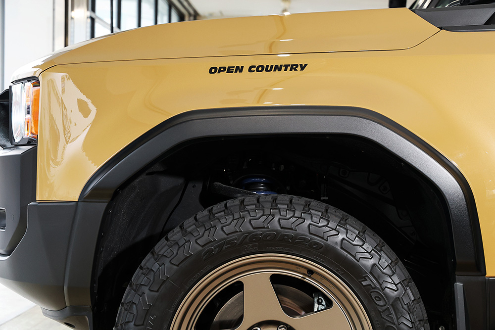 over fender