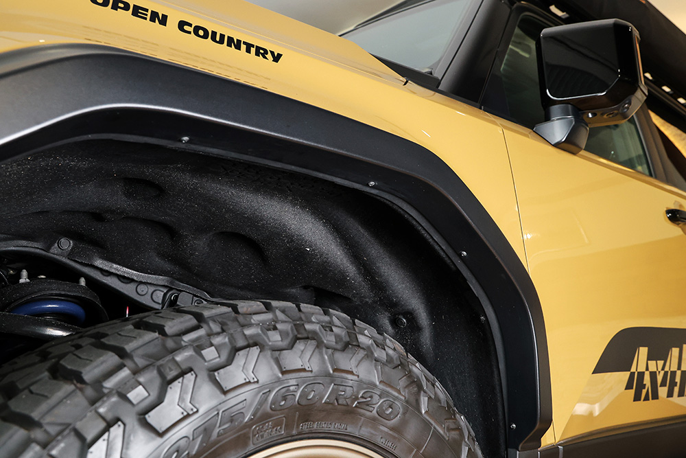 over fender